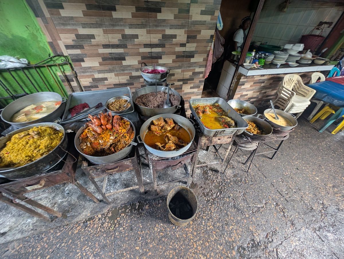 Sancocho de pescado — Mercado de Bazurto, Cartagena